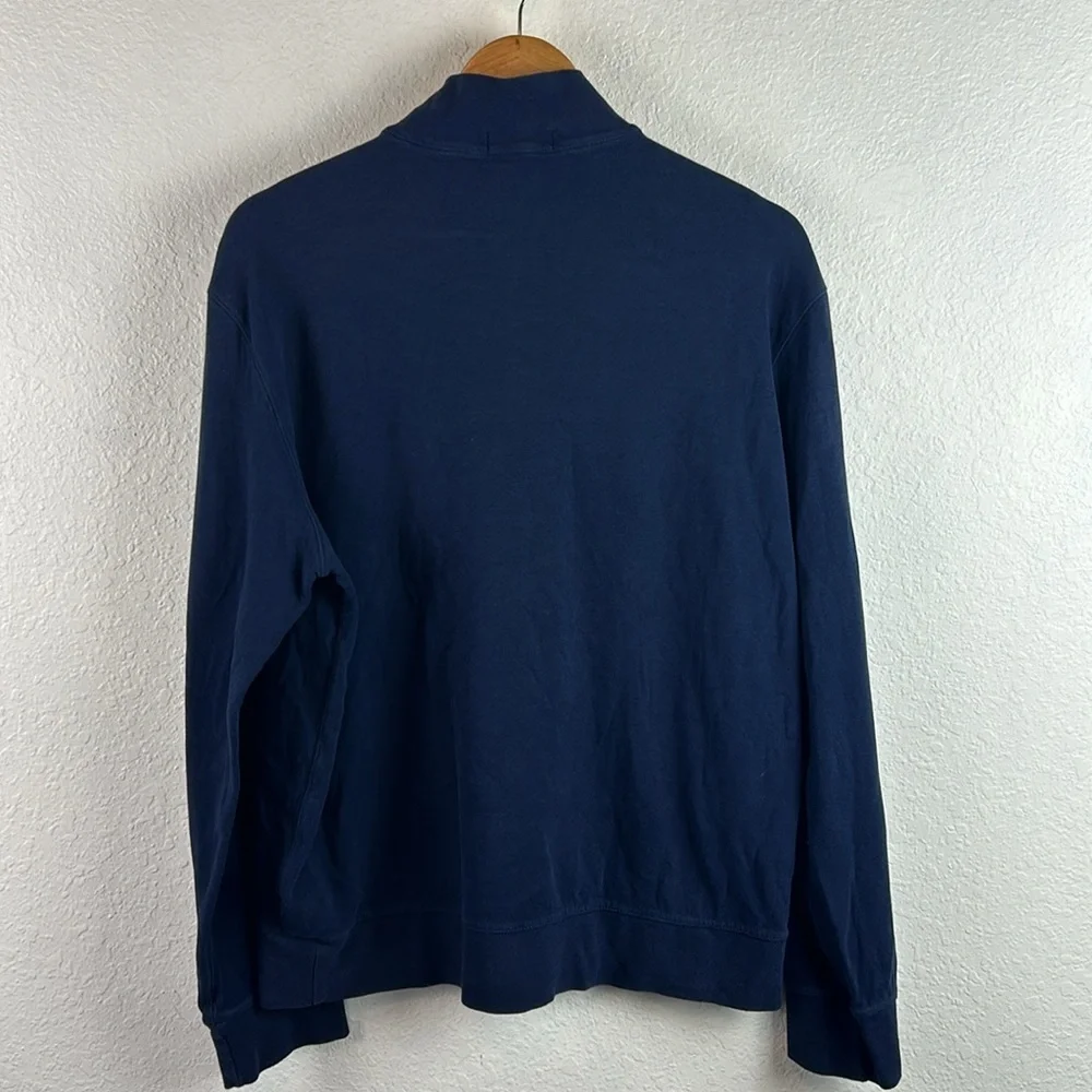 Polo Ralph Lauren quarter zip navy pullover - Picture 6 of 6